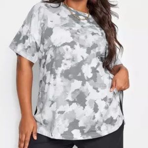 Women's Tek Gear® Performance Core Crewneck Tee - Grey Print